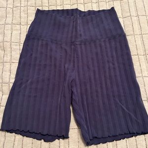 Aerie biker shorts navy blue size large